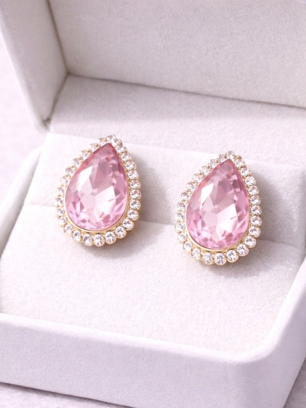 Sass Signature Studs (Pink)